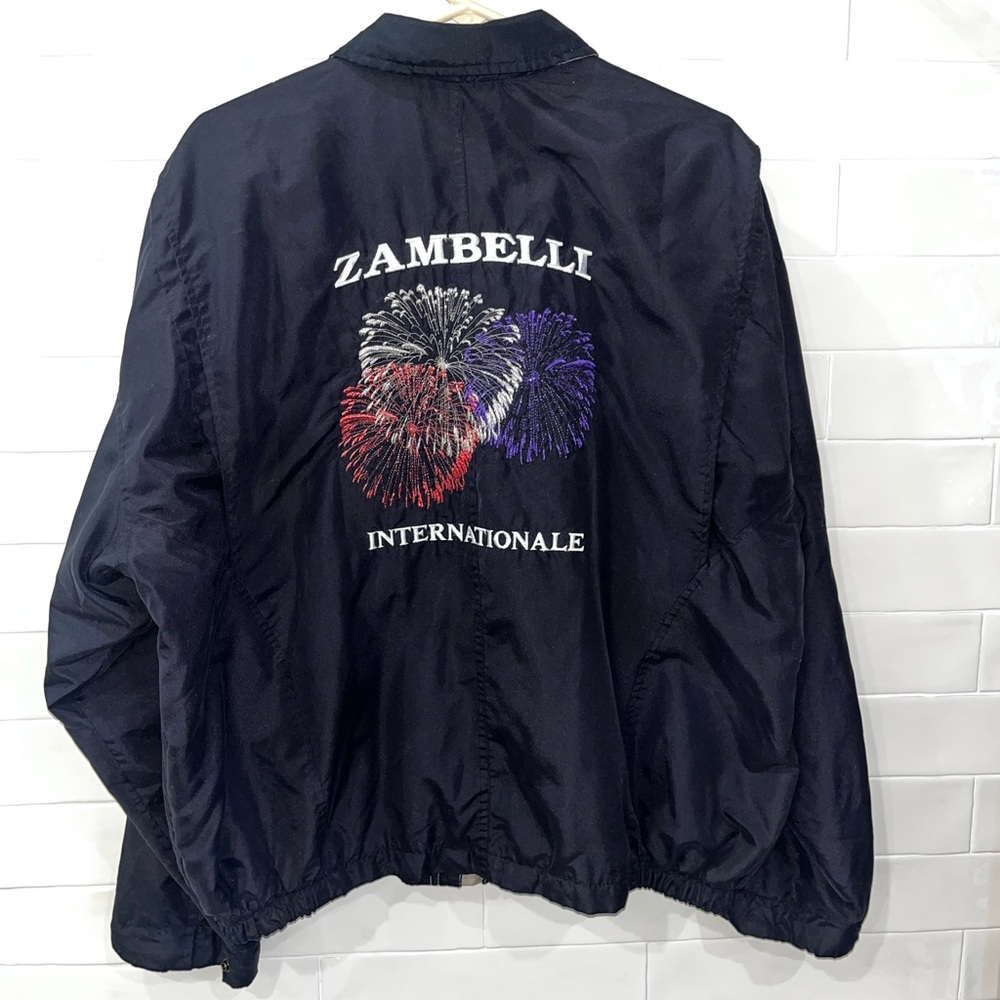 Rare Vintage Zambelli Internationale Firework Company Employee Jacket